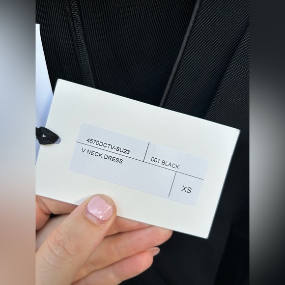 CO V Neck Maxi Dress in Black New With Tags! - Picture 7 of 12